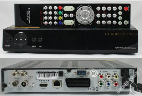 Satelitný prjímač Ferguson Ariva 200 HDTV prijímač