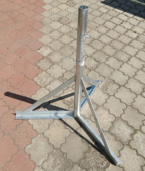 Konzola na ploch� strechu - v��ka 100cm - 6cm trubka - pevn�