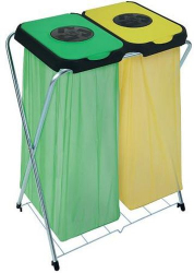 Stojan na trieden� odpad EKO-Life 2 komory