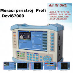 Univerz�lny merac� pr�stroj Deviser  S7000 TV analyzer