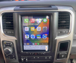 Radio Dodge RAM 1500  2013 -2021  Tesla Style 10,5 inch Android system PX6 - 4/64GB