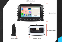  Android r�dio FIAT 500L 