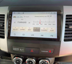 Android r�dio Mitsubishi Outlander CarPlay