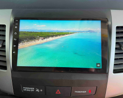 Android r�dio Mitsubishi Outlander CarPlay