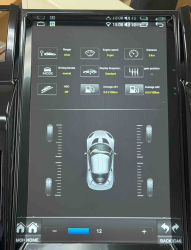 Android Radio Land Rover Nastavenie menu auta