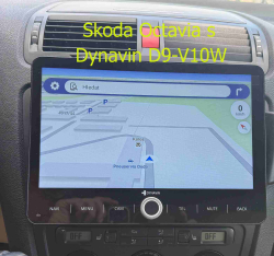 Skoda octavia -Radio Dynavin D9-V10W
