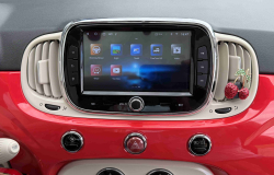 Android r�dio s navigaciou FIAT 500