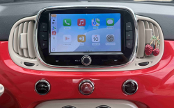 Android r�dio s navigaciou  FIAT 500   2016 - 2019 CarPlay