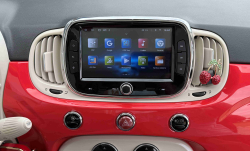 Android r�dio s navigaciou FIAT 500
