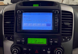 Android r�dio Kia Carnival - CarPlay