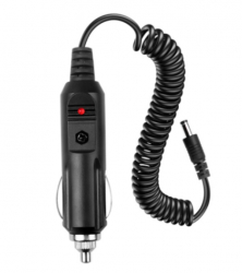 Cigaretov� autozapa�ova� 12V  -  2.5mm x 5.5 mm konektor