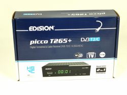 DVB-T2 prij�ma� Edision PICCO  T265+  HEVC H.265  Full HD   DVB-T2/C