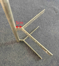 Konzola bo�n� na WIFI antenu 120 cm