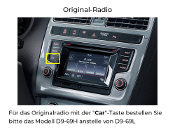 Autor�dio Dynavin Volkswagen Polo