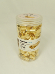 F-konektor 7,3 mm  GOLD - velk� matica  MEGASAT