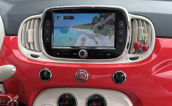 Android r�dio s navigaciou FIAT 500
