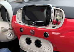 Android r�dio s navigaciou FIAT 500