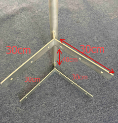 Konzola bo�n� na WIFI antenu 120 cm