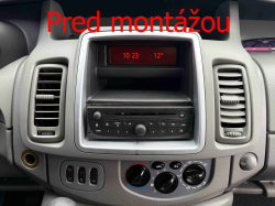 Plastov� ramik na autoradio Nissan -Opel Vivaro - Renault Trafic 