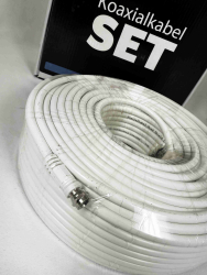 Koaxi�lny k�bel Megasat 120dB SET v krabici