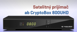 Satelitn� prij�ma� AB  CryptoBox 800UHD - 4K