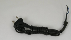 Flexo �n�ra, 2 x 0,75mm2, �ierna , ploch�, 1,5m