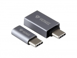 Adapt�r YENKEE YTC 021 USB C na Micro USB,USB A