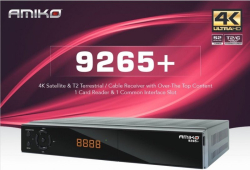 Prij�ma� Amiko 9265+ Combo - DVB-S2/T2/C 4K prij�ma�