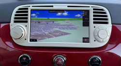 Android radio FIAT 500 CarPlay