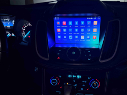 Android autor�dio Ford Kuga 2 CarPlay