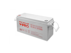 Bat�ria 12V 160Ah V-PRO SOLAR DEEP CYCLE