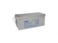 Bat�ria g�lov� 12V 200Ah GETI pre SOLAR