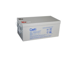 Bat�ria g�lov� 12V 250Ah GETI pre solar