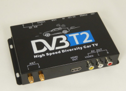 DVB-T2 tuner do auta HD na 12 V a� 24V