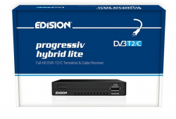 DVB-C prij�ma� Edision HYBRID Lite T2-C