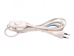 Flexo �n�ra PVC 2x0,75mm 2m biela EMOS S08272 s vyp�na�om