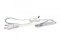 Flexo �n�ra PVC 2x0,75mm 3m biela EMOS S08273 s vyp�na�om