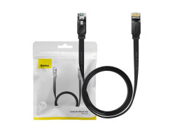 K�bel UTP RJ45/RJ45 Cat5 1,5m BASEUS ploch� Black