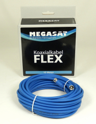 Flexibiln� koaxialn� k�bel MEGASAT FLEXI 10m