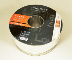 Koaxi�lny k�bel Lokmann 130dB Cu - 4 shield