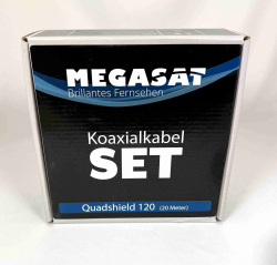 Koaxi�lny k�bel Megasat 120dB SET v krabici