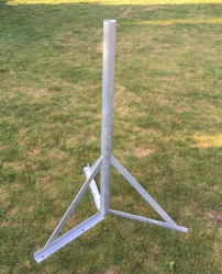 Konzola na ploch� strechu - v��ka 180cm -  6cm trubka - pevn�