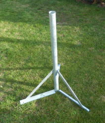 Konzola na ploch� strechu - v��ka 120cm - 6cm trubka - pevn�