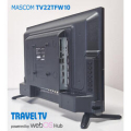 MASCOM TV MC22TFW10, WebOS, DVB-T2/ S2, WIFI, 12V DC Travel TV