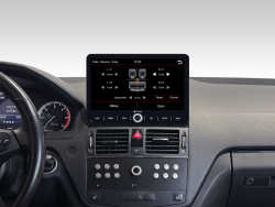 Dynavin r�dio s androidom pre Mercedes triedy C W204 Premium Flex