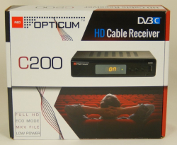 Opticum  C200  DVB-C digit�lny k�blov� prij�ma�