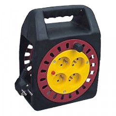 Predl�ovac� k�bel na bubne - 4 z�suvky 15m HADEX L192