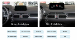 Android radio Mazda CX -5 s 10,25 s origin�l CD mechanikou