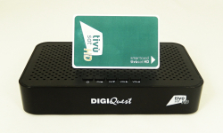 Tivusat BOX Digiquest Q10 PVR Official HD Italian Receiver and Card
