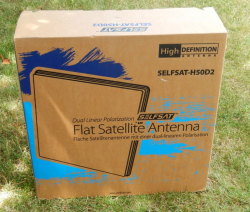 Selfsat H50D2 ploch� satelitn� parabola Twin LNB
